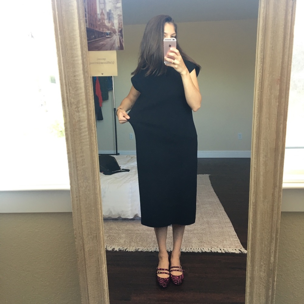MaxMara Black Midi Sheath Dress - Picture 14 of 15